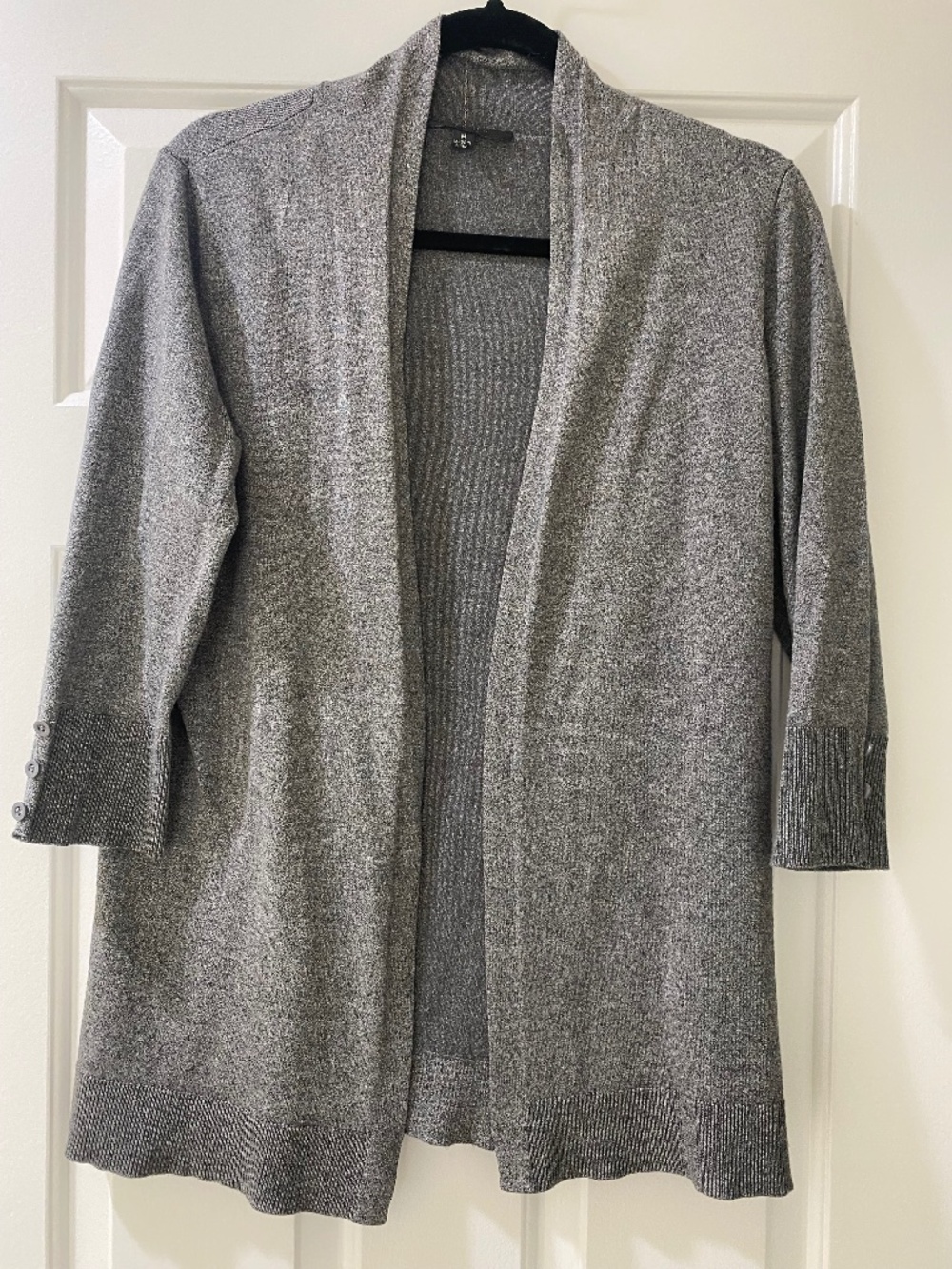 Cyrus Gray Openn-Fron Cardigan Size M